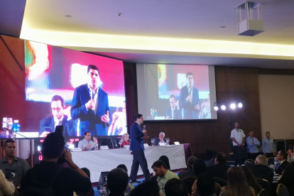 El encuentro se realizó en el Centro de Convenciones de la Universidad de especialidades Espíritu santo (UEES).