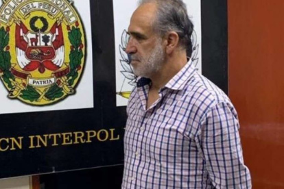 El exministro de Industrias estuvo detenido en Perú