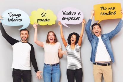 "Sí puedo" debe ser una de las principales frases dentro de su vocabulario.