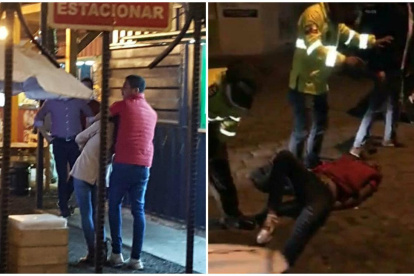 En Ibarra, a varios venezolanos les quemaron sus pertenencias tras el femicidio de Diana Ramírez a manos de un ciudadano de la misma nacionalidad.