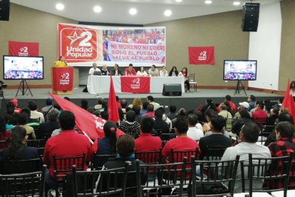El movimiento Unidad Popular realizó su convención nacional en Quito