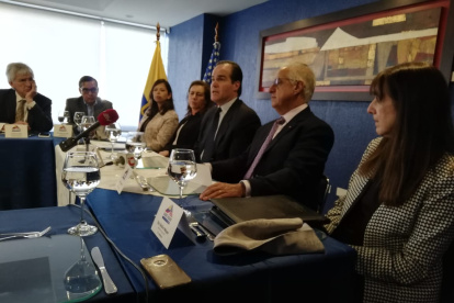 Mauricio Claver-Carone, asistente adjunto del presidente de Estados Unidos se reunió con la cámara de empresarios ecuatorianos