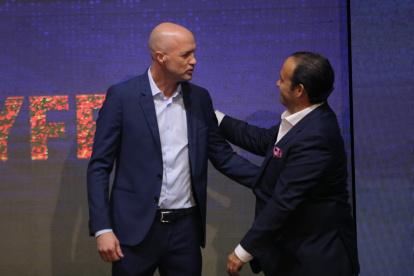 El español-holandés agradeció la confianza que la Ecuafútbol ha depositado en él, para asumir el proyecto que lleva a cabo la nueva administración de la FEF.