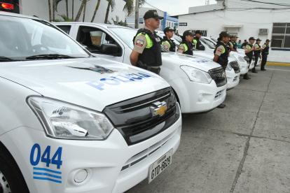 Algunos vehículos que son parte del plan Más Seguridad aún no tienen placas.