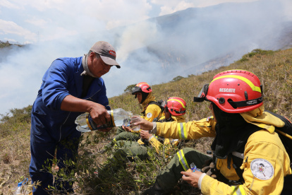 Se formó un cerco de seguridad alrededor del oleoducto de crudos pesados que cruzan en la zona.