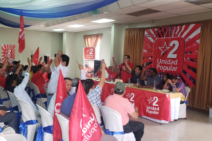 La asamblea provincial votó por la reelección de Alonso López como director provincial.