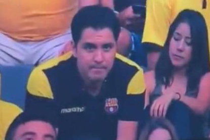 La escena que ha dado la vuelta al mundo.