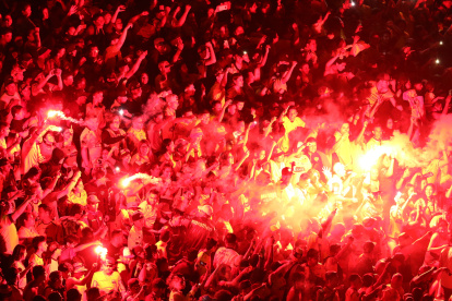 Barcelona llevó a más de 42 mil fanáticos al primer choque amistoso del 2020.