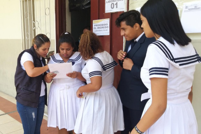 A partir de este examen, como lo dijo Expreso en una publicación anterior, se aplica el nuevo modelo de evaluación.