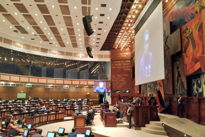 Acto. El Pleno de la Asamblea en la sesión.