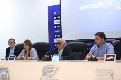 Los azules dieron detalles del evento, que tendrá como punto culminante el partido ante Liga de Portoviejo, que traerá a Esteban Dreer.