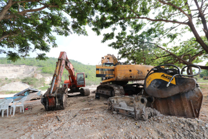 Las canteras clausuradas el pasado 2 de enero, permanecen paralizadas en sus operaciones.