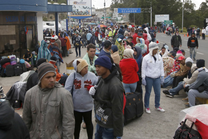 La implementación del requisito de la visa para ingresar al Ecuador puso freno a la llegada de venezolanos, según las autoridades.