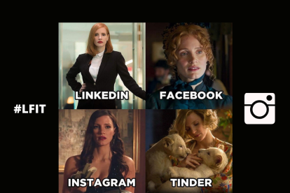 El challenge Linkedin, Facebook, Instagram, Tinder o LFIT challenge es popular entre las celebridades.