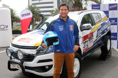 Sebastián Guayasamín llegó a las seis participaciones en el rally Dakar.