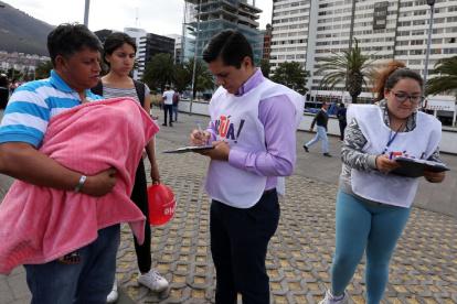 Los activistas empezaron la recolección de las firmas en septiembre de 2019.