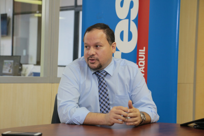 Ernesto Carrasco, presidente de la Federación Médica Ecuatoriana