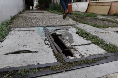 La falta de regeneración en las peatonales es evidente.