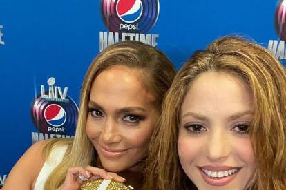 Las artistas pop compartieron detalles de su presentación en la final de fútbol americano.