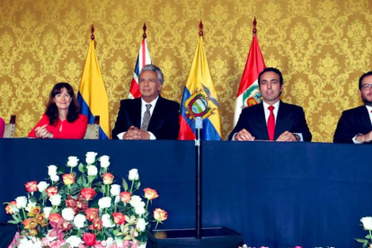 El acuerdo entre Ecuador, Colombia, Perú y el Reino Unido se suscribió en junio del año pasado.