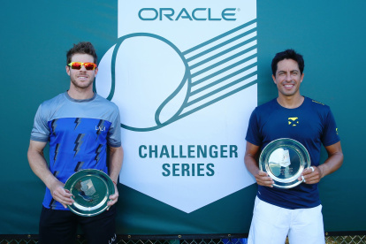 El uruguayo Ariel Behar y el ecuatoriano Gonzalo Escobar se coronaron campeones del Challenger de Newport (Estados Unidos).