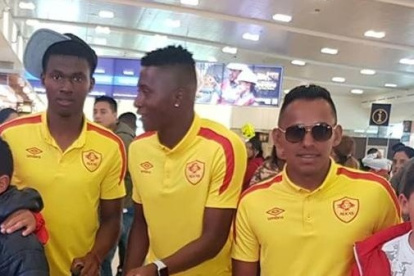 Los jugadores se desplazaron la madrugada del domingo 2 de febrero de 2020.