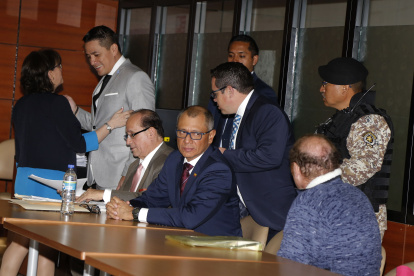 El exvicepresidente Jorge Glas (foto) cumple en la cárcel de Latacunga (Cotopaxi) una condena de seis años de prisión por el delito de asociación ilícita, en el caso Odebrecht.