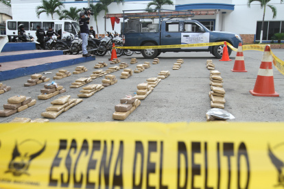 Alcaloide. La droga fue hallada en el interior de dos contenedores.