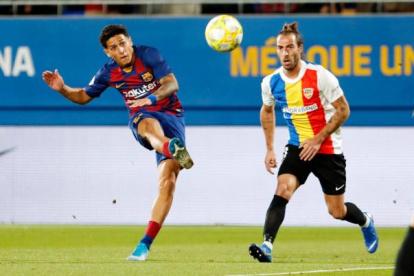 Desde el año pasado, Saverio ha trabajado en varias oportunidades con el primer equipo del F.C.Barcelona.