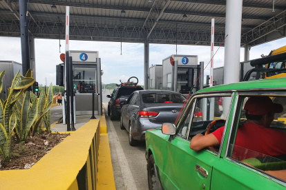 Todavía se ultiman detalles de construcción en la estación de peaje de Chongón.