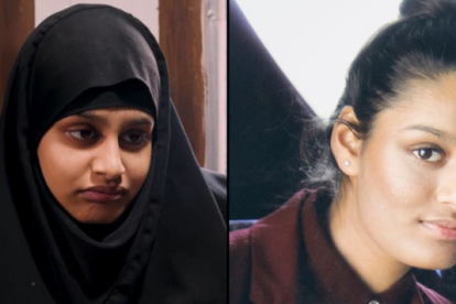 LONDRES. Shamima Begum nació en el Reino Unido. Dejó ese país de 15 años (Izq.); hoy, desea regresar.