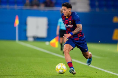 El delantero ecuatoriano del Barça busca llegar al primer plantel.