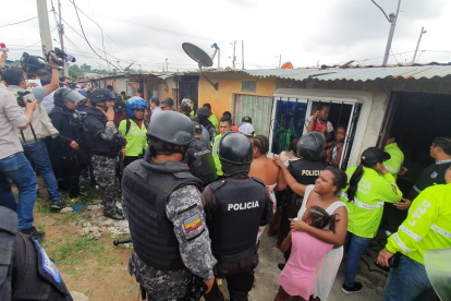 El operativo. Se realizó la mañana de este 12 de febrero.