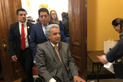 El presidente Lenín Moreno cumple su segundo día de actividades en Estados Unidos.