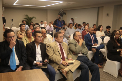 Asistentes del foro de seguridad social