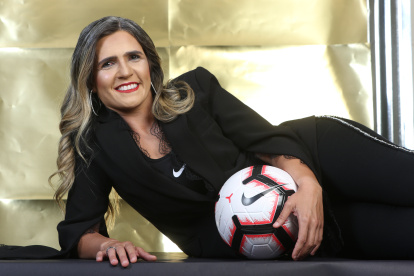 Emily Lima espera llevar a Ecuador a la clasificación del mundial de fútbol femenino.