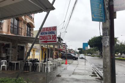 Los cangrejales que decidieron abrir sin cangrejo, lucen desolados.