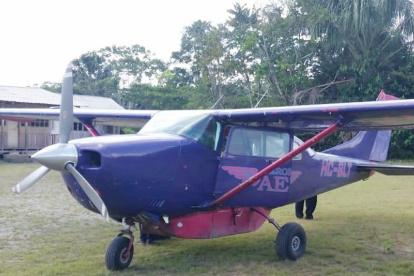 Esta sería la aeronave que sufrió el accidente.