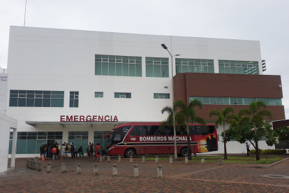 El vehículo salió desde Huaquillas a las 04:00.