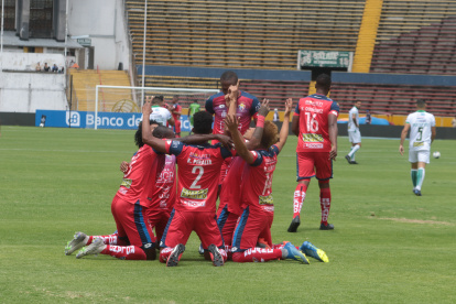 El Nacional venció a Liga de Portoviejo en el estadio Atahualpa.