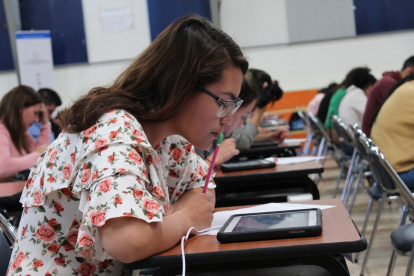 Este martes repetirán la prueba más de 500 estudiantes.