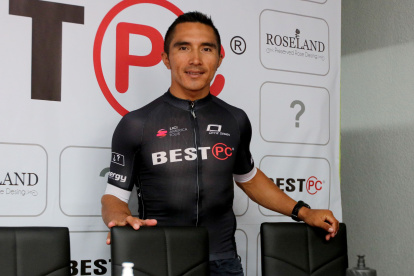 El exprimentado ciclista Byron Guamá fichó esta temporada por el Team Best PC.