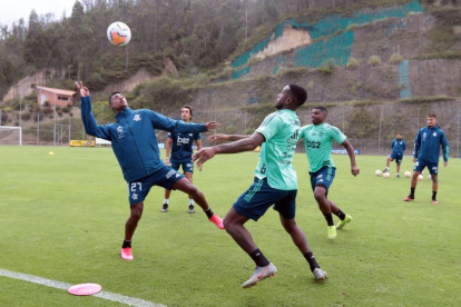 El equipo de Flamengo entrenó en la Casa de la Selección la tarde del martes 18 de febrero de 2020.