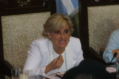 Cynthia Viteri en Sesión de Consejo en el cabildo porteño.



Agencia (ag-extra)