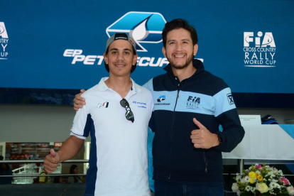 El piloto ecuatoriano Sebastián Guayasamín viajó a Catar para participar en la primera válida del Mundial de rally cross country.