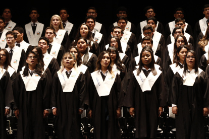 Los estudiantes copolinos compartieron el último evento juntos, antes de abandonar el colegio para iniciar una nueva etapa académica.