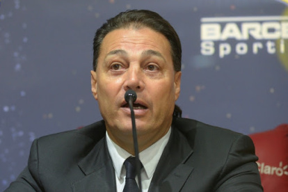 Carlos Alfaro Moreno, presidente de Barcelona.