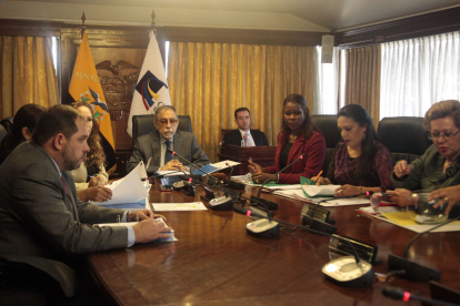 La Corte cesada por el Consejo de Participación transitorio estuvo presidida por Alfredo Ruiz.