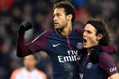 Neymar y Cavani pasaron de las disputas internas a una gran fiesta de cumpleaños