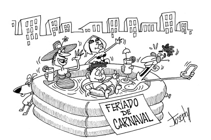 En el mar, en la montaña o ...en la casa.